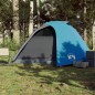 vidaXL Tienda de campaña 4 personas tafetán 185T azul 267x272x145 cm