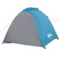 vidaXL Tienda de campaña 4 personas tafetán 185T azul 267x272x145 cm