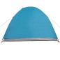 vidaXL Tienda de campaña 4 personas tafetán 185T azul 267x272x145 cm