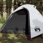 vidaXL Tienda de campaña 2 personas tafetán 185T blanco 264x210x125 cm