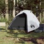 vidaXL Tienda de campaña 2 personas tafetán 185T blanco 264x210x125 cm