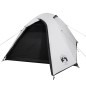 vidaXL Tienda de campaña 2 personas tafetán 185T blanco 264x210x125 cm
