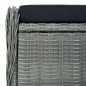 vidaXL Juego de comedor para jardín de 7 piezas gris claro vidaXL Juego de comedor para jardín de 7 piezas gris claro