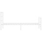 vidaXL Estructura cama metal con cabecero y estribo blanco 75x190 cm vidaXL Estructura cama metal con cabecero y estribo blanco 75x190 cm