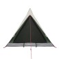 vidaXL Tienda de campaña 2 personas tafetán 185T verde 200x120x88/62cm