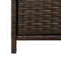 vidaXL Armario de almacenaje de jardín ratán PE marrón 83x45x76 cm vidaXL Armario de almacenaje de jardín ratán PE marrón 83x45x76 cm