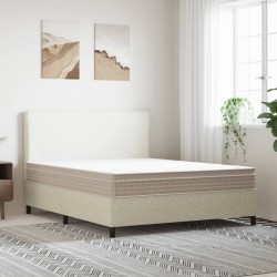vidaXL Colchón de muelles ensacados Super King Medium Plus 160x200 cm