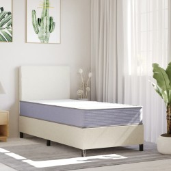 vidaXL Colchón de espuma medio suave 70x200 cm