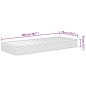 vidaXL Colchón de espuma medio suave 70x200 cm vidaXL Colchón de espuma medio suave 70x200 cm