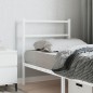 vidaXL Cabecero de metal blanco 80 cm vidaXL Cabecero de metal blanco 80 cm