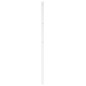 vidaXL Cabecero de metal blanco 100 cm