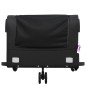 vidaXL Remolque para bicicleta hierro negro 45 kg vidaXL Remolque para bicicleta hierro negro 45 kg