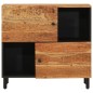 vidaXL Armario auxiliar madera maciza de acacia 80x33x75 cm vidaXL Armario auxiliar madera maciza de acacia 80x33x75 cm