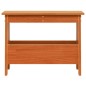 vidaXL Banco de recibidor madera maciza pino marrón cera 60x28x45 cm vidaXL Banco de recibidor madera maciza pino marrón cera 60x28x45 cm