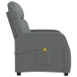 vidaXL Sillón de masaje de tela gris oscuro vidaXL Sillón de masaje de tela gris oscuro