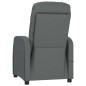 vidaXL Sillón de masaje de tela gris oscuro vidaXL Sillón de masaje de tela gris oscuro