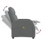 vidaXL Sillón de masaje de tela gris oscuro vidaXL Sillón de masaje de tela gris oscuro