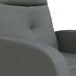 vidaXL Sillón de masaje de tela gris oscuro vidaXL Sillón de masaje de tela gris oscuro
