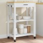 vidaXL Carrito de cocina MONZA madera maciza de pino 60x40x90 cm vidaXL Carrito de cocina MONZA madera maciza de pino 60x40x90 cm