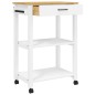 vidaXL Carrito de cocina MONZA madera maciza de pino 60x40x90 cm vidaXL Carrito de cocina MONZA madera maciza de pino 60x40x90 cm