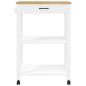 vidaXL Carrito de cocina MONZA madera maciza de pino 60x40x90 cm vidaXL Carrito de cocina MONZA madera maciza de pino 60x40x90 cm