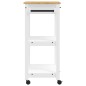 vidaXL Carrito de cocina MONZA madera maciza de pino 60x40x90 cm vidaXL Carrito de cocina MONZA madera maciza de pino 60x40x90 cm