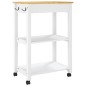 vidaXL Carrito de cocina MONZA madera maciza de pino 60x40x90 cm vidaXL Carrito de cocina MONZA madera maciza de pino 60x40x90 cm