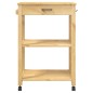 vidaXL Carrito de cocina MONZA madera maciza de pino 60x40x90 cm vidaXL Carrito de cocina MONZA madera maciza de pino 60x40x90 cm