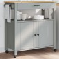 vidaXL Carrito de cocina MONZA madera maciza de pino 84x40x90 cm vidaXL Carrito de cocina MONZA madera maciza de pino 84x40x90 cm