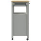 vidaXL Carrito de cocina MONZA madera maciza de pino 84x40x90 cm vidaXL Carrito de cocina MONZA madera maciza de pino 84x40x90 cm