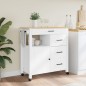 vidaXL Carrito de cocina MONZA madera maciza de pino 84x40x90 cm vidaXL Carrito de cocina MONZA madera maciza de pino 84x40x90 cm