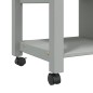 vidaXL Carrito de cocina MONZA madera maciza de pino 84x40x90 cm