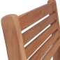 vidaXL Sillas apilables de jardín 8 uds madera de teca con cojines vidaXL Sillas apilables de jardín 8 uds madera de teca con cojines
