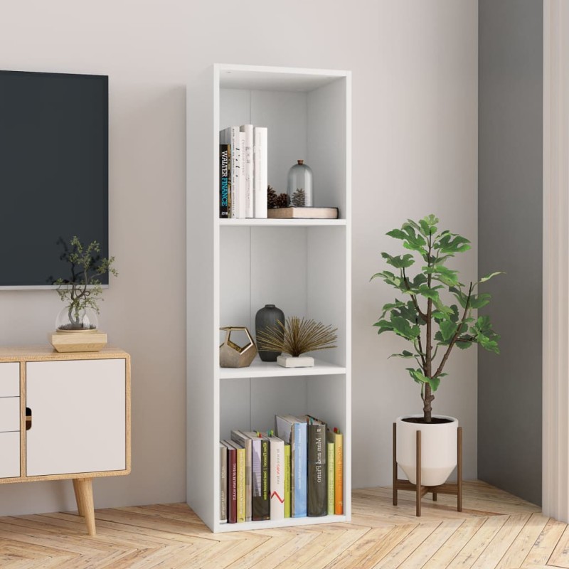 vidaXL Estantería de libros/mueble TV madera contrachapada 36x30x114cm vidaXL Estantería de libros/mueble TV madera contrachapada 36x30x114cm