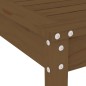 vidaXL Mesa y sillas de jardín 3 pzas madera maciza pino marrón miel vidaXL Mesa y sillas de jardín 3 pzas madera maciza pino marrón miel