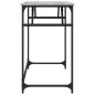 vidaXL Escritorio madera ingeniería y acero Sonoma gris 100x45x76 cm vidaXL Escritorio madera ingeniería y acero Sonoma gris 100x45x76 cm