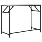 vidaXL Escritorio madera ingeniería y acero Sonoma gris 100x45x76 cm vidaXL Escritorio madera ingeniería y acero Sonoma gris 100x45x76 cm