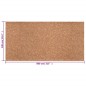 vidaXL Rollo de corcho 100x800 cm 5 mm vidaXL Rollo de corcho 100x800 cm 5 mm