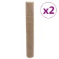 vidaXL Rollos de yute 2 unidades 1x50 m 100% yute 200 gsm