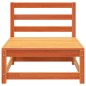 vidaXL Sofás jardín sin reposabrazos 2 uds madera marrón 70x70x67 cm vidaXL Sofás jardín sin reposabrazos 2 uds madera marrón 70x70x67 cm
