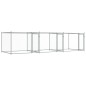 vidaXL Jaula de perros con puertas acero galvanizado gris 6x2x1,5 m vidaXL Jaula de perros con puertas acero galvanizado gris 6x2x1,5 m
