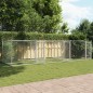 vidaXL Jaula de perros con puertas acero galvanizado gris 6x2x1,5 m vidaXL Jaula de perros con puertas acero galvanizado gris 6x2x1,5 m