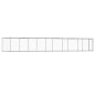 vidaXL Jaula de perros con puerta acero galvanizado gris 10x2x1,5 m vidaXL Jaula de perros con puerta acero galvanizado gris 10x2x1,5 m