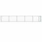 vidaXL Jaula de perros con puerta acero galvanizado gris 10x2x1,5 m vidaXL Jaula de perros con puerta acero galvanizado gris 10x2x1,5 m