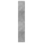 vidaXL Zapatero de madera de ingeniería gris hormigón 60x21x125,5 cm vidaXL Zapatero de madera de ingeniería gris hormigón 60x21x125,5 cm