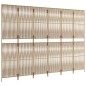 vidaXL Biombo de 6 paneles ratán sintético beige vidaXL Biombo de 6 paneles ratán sintético beige