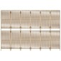 vidaXL Biombo de 6 paneles ratán sintético beige vidaXL Biombo de 6 paneles ratán sintético beige