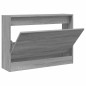 vidaXL Zapatero de madera de ingeniería gris Sonoma 80x21x57 cm vidaXL Zapatero de madera de ingeniería gris Sonoma 80x21x57 cm