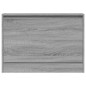 vidaXL Zapatero de madera de ingeniería gris Sonoma 80x21x57 cm vidaXL Zapatero de madera de ingeniería gris Sonoma 80x21x57 cm