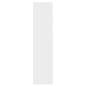 vidaXL Zapatero de madera de ingeniería blanco 80x21x87,5 cm vidaXL Zapatero de madera de ingeniería blanco 80x21x87,5 cm